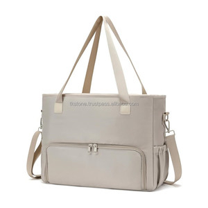 Women new lightweight tote bag organizer travel <b>cooler</b> handbag casual shoulder bag fashionable handbag 2pcs set for USA EU - Product Image 5