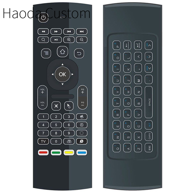 Custom Mx3 BT Air Mouse for Android Tv Box G21 G50S S501 Q6 Voice W1 M210 G7Bts Superbox S2 Pro Remote Gamepad