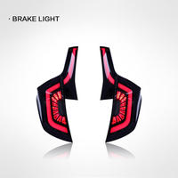 Feux arrière LED pour Honda Fit Jazz GK5 2014-2019, clignotants séquentiels, feux de route, feux arrière