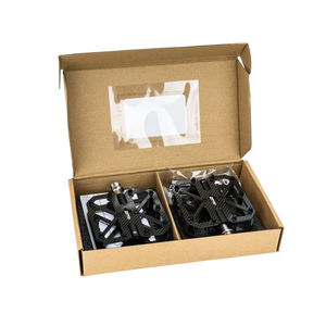 ZTTO 210g ultraligero antideslizante <span class=keywords><strong>Pedal</strong></span> de <span class=keywords><strong>bicicleta</strong></span> de carreras fibra de carbono MTB <span class=keywords><strong>Pedal</strong></span> de <span class=keywords><strong>bicicleta</strong></span> de carretera con <span class=keywords><strong>eje</strong></span> de aleación de titanio 3 aleación de aluminio - Product Image 5