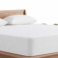 Matelas hybride orthopédique en mousse à mémoire de forme compressée sous vide, design moderne, qualité hôtelière 5 étoiles, ressorts ensachés