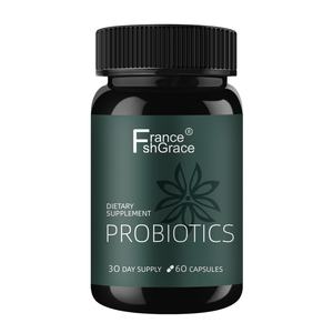 Extractos de Probióticos con Etiqueta Personalizada, 60 Cápsulas, Apoyo a la Salud Digestiva, Probiótico para Hombres y Mujeres, Suplemento Probiótico - Product Image 1