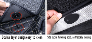 ขายตรงจากโรงงาน พรมปูพื้นรถยนต์หนังหรูหรา 7D กันลื่น สำหรับรถยนต์ TOYOTA FORTUNER - Product Image 6