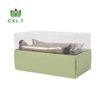 Boîte à pain personnalisée imprimée sur mesure, vente en gros d'usine, boîte pliable en carton pour pain fait maison et coffret cadeau alimentaire