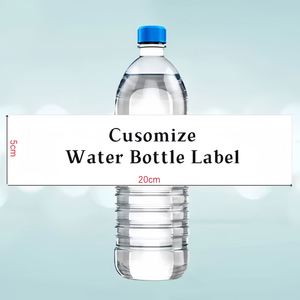 Étiquettes personnalisées pour bouteilles d'eau à motifs floraux, autocollants en vinyle pour bouteilles d'eau de mariage, autocollants imperméables DIY, décoration pour fête de fiançailles - Product Image 6