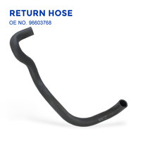 Tuyau de retour du radiateur inférieur 96603768 pour Daewoo Chevrolet Matiz M200 M250 1.0L EPDM, tuyau d'eau de refroidissement