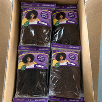 Cheveux synthétiques en vrac pour tresses afro torsadées Ghana Curl de 12 pouces, 100g, extensions de dreadlocks, vente en gros