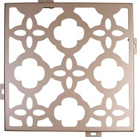 Panneau de façade moderne en alliage d'aluminium creux ignifuge pour bâtiments commerciaux, hôtels, centres commerciaux et villas