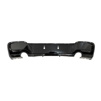F20 ABS M performance lèvre arrière brillant noir mat noir carbone look F20 diffuseur arrière pour BMW
