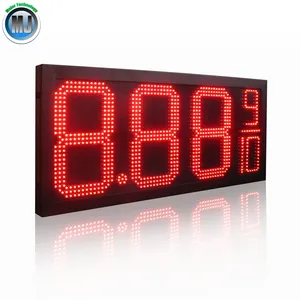 Không thấm nước Led Giá dầu Màn hình hiển thị giá trạm xăng Bảng hiển thị Led Giá dầu Màn hình hiển thị với điều khiển từ xa - Product Image 1
