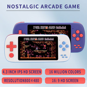 4.3 Inch Độ Nét Cao Màn Hình 8GB Retro Cầm Tay Trò Chơi Giao Diện Điều Khiển Trò Chơi Người Chơi Cho NES - Product Image 5