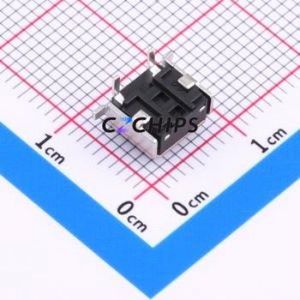 TS6645TPZJ 250gf BD 069 Tactile Switch SMD,7.5x3.6mm Switch Single Pole Single Throw 2.5N Horizontal Mount 6mm - Product Image 2
