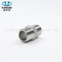 Raccord hexagonal mâle NPT 1/2'' vers mâle NPT 1/2'' en acier inoxydable 316 pour tuyauterie