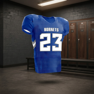 Maillot de football Hornets en twill de haute qualité, personnalisable avec nom et numéro, impression numérique, manches courtes, pour hommes, été, grandes tailles - Product Image 3