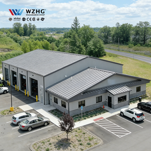 Business Distribution Hub Q355B Carbon Steel Modern OEM Prefabricated Industrial Warehouse <b>Workshop</b> Modular Engineering Solution - Product Image 1