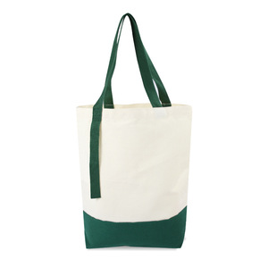 Logo personnalisé écologique Patchwork sac fourre-tout usage quotidien cadeau toile de coton sac fermeture éclair publicité Promotion Shopping - Product Image 3