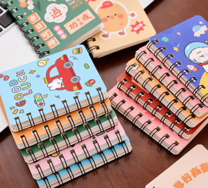 Carnet de notes scolaire pour enfants, joli carnet à spirale avec motif animal mignon pour étudiants - Product Image 2