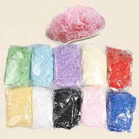 50G de papier froissé en vrac pour emballage de cadeaux de mariage et de Noël