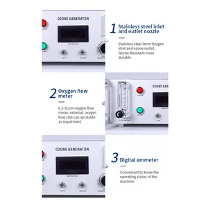 Ozonateur de tour de générateur d'ozone 7 G/H commercial pour laboratoire