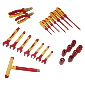 X-SPARK מקצועי רב-vef sulated מקצועי כלי פלדה 24pcs ברגים חשמלי עיצוב חדש תמיכה oem להתאמה אישית oem - Product Image 4