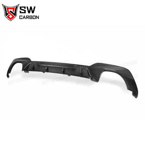 Para 3 Series G20 2020-2022 Kit de alerón de parachoques trasero Difusor de estilo MP de fibra de carbono epoxi pulido alto para 320i/325i/330i-New - Product Image 4