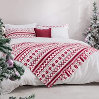 Couverture en flanelle tricotée douce et confortable, motif de Noël festif, légère et chaude, idéale pour canapé et lit, et cadeaux d'hiver
