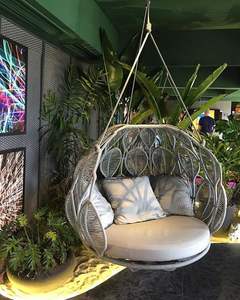 <span class=keywords><strong>Walden</strong></span>-Columpio de jardín con cuerda tejida a mano para adultos y niños, elegante columpio colgante para porche, 2021 - Product Image 2