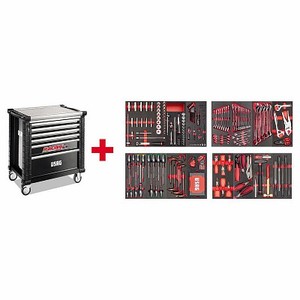 Containers and assortments, <b>Trolleys</b> and drawers 519 RACING, Usag 519 RS6/4NMM - Product Image 1