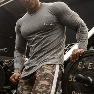 OEM GYM-Camiseta <span class=keywords><strong>de</strong></span> manga larga para hombre, <span class=keywords><strong>camisetas</strong></span> personalizadas <span class=keywords><strong>de</strong></span> manga larga, <span class=keywords><strong>baratas</strong></span>, Fitness, musculoso, <span class=keywords><strong>de</strong></span> manga larga - Product Image 2
