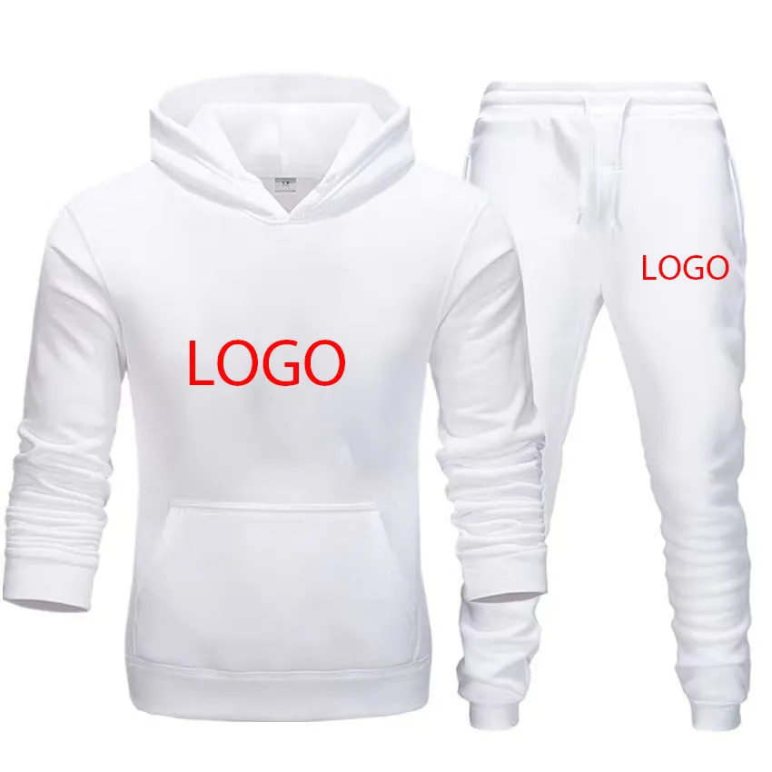 hoodies wholesale men clothes two piece joggers tracksuit set men's hoodies &amp; sweatshirts casual outfits for men sportswear