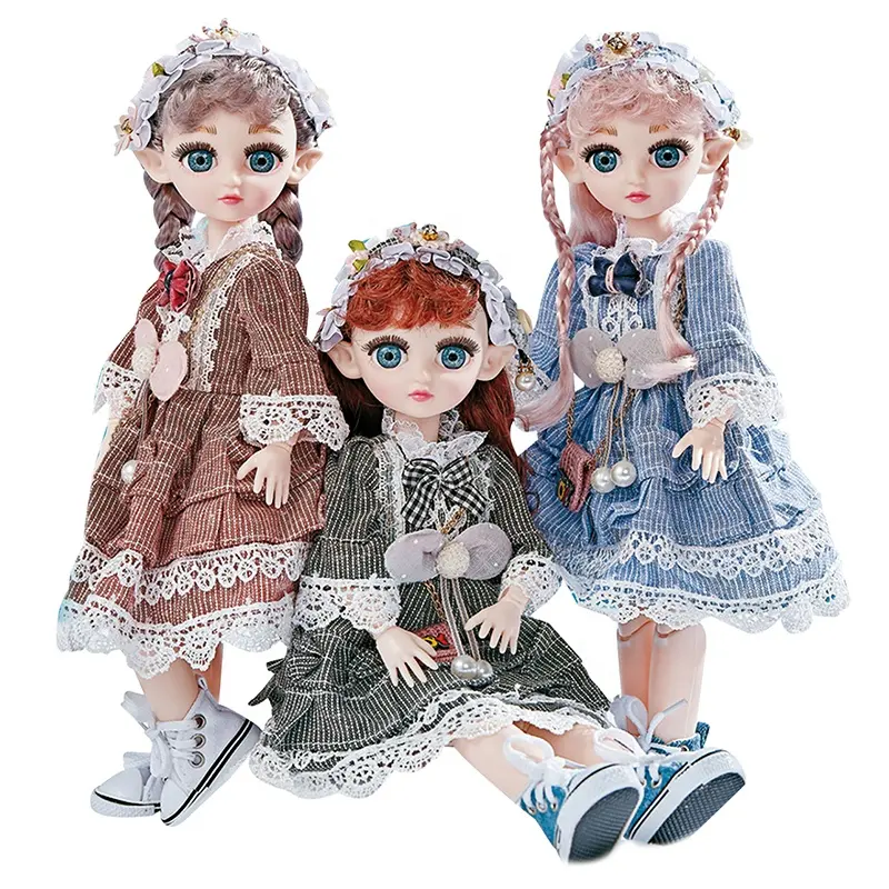 Muñeca de moda personalizada para niñas, juguete para niñas