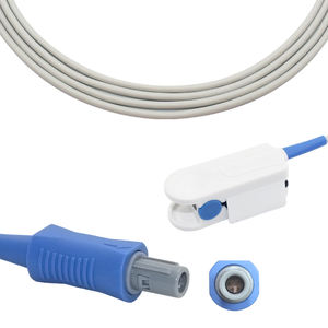 Sensor SPO2 reutilizable con clip para dedo de 5 pines, sensor SPO2 desmontable, compatible con Heal Force 80 grados - Product Image 1