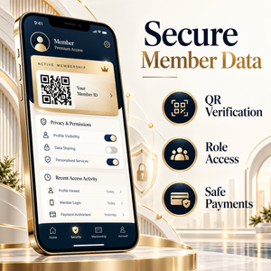 Développement d'applications de cartes de membre numériques personnalisées <span class=keywords><strong>pour</strong></span> iOS et Android avec identification par <span class=keywords><strong>QR</strong></span> <span class=keywords><strong>code</strong></span> de carte de membre numérique LionCreate - Product Image 5