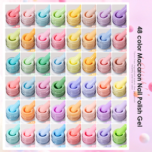 Colección de Esmaltes de Gel Pastel Vendeeni Spring Design, 48 Colores, en Caja, TPO HEMA FREE, Alta Pigmentación, Cobertura de Una Sola Capa - Product Image 5