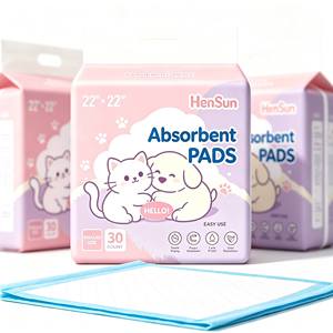 Alèses absorbantes jetables pour animaux de compagnie, anti-fuites, séchage rapide, 22x22 pouces, lot de 30, personnalisables - Product Image 4