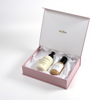 Boîte cadeau cosmétique de luxe pour soins de la peau, logo personnalisé, gaufrage, estampage à chaud, boîtes rigides écologiques, fermeture magnétique, laminage mat