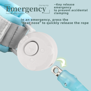 Aikajia Bracelet anti-perte pour enfants à dégagement automatique, lumineux, motif dessin animé, modèle <span class=keywords><strong>AKJ</strong></span> - Product Image 4