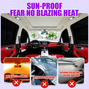 Parasole Magnetico per Auto, Tenda Laterale Isolante dal Calore e dai Raggi UV, Protezione della Privacy, Accessori per Veicoli - Product Image 5