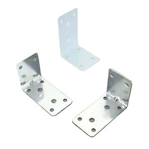 Soporte Metálico en Forma de L de 90 Grados para Montaje de Estantes de Muebles, Placa de Hierro Angular Duradera de Acero Laminado en Frío - Product Image 4