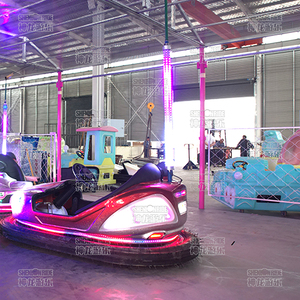 Coches de choque para interiores y exteriores para niños y adultos, Paseo de entretenimiento con construcción de metal y fibra de vidrio para parques de jardín y trampolín - Product Image 2