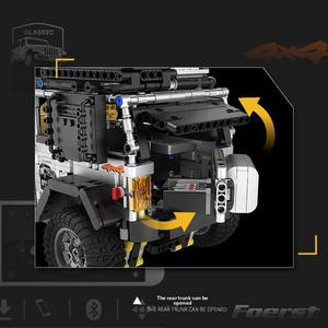Modèle de véhicule tout-terrain en plastique à assembler pour enfants, série autorisée, échelle 1:5, jouet de montage pour garçons, voiture Wrangler - Product Image 5