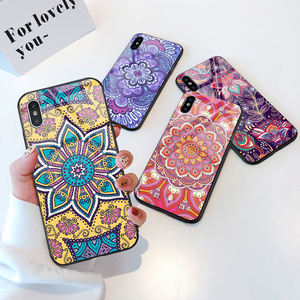 <span class=keywords><strong>Funda</strong></span> protectora para teléfono móvil <span class=keywords><strong>Iphone</strong></span>, carcasa de vidrio templado con rosas y flores para <span class=keywords><strong>Iphone</strong></span> 11 12 13 Pro Max Xr <span class=keywords><strong>X</strong></span> Xsmax Xs 13pro 12pro - Product Image 5