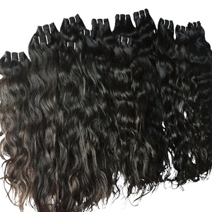 เครื่องจักรผลิตผมต่อแบบ Double Weft ลอนธรรมชาติสไตล์อิตาลี คุณภาพพรีเมียม ทุกสี ยี่ห้อ Nandee House ผมแท้ 100% เวอร์จิ้น เรมี่ จากอินเดีย - Product Image 3