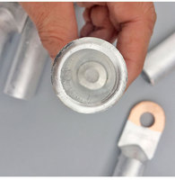 Cosse de câble à compression bimétallique cuivre-aluminium DTL-30 600V étamée pour transformateur, appareillage électrique, alimentation en vrac