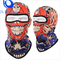 Masque facial respirant pour le ski avec impression numérique 3D personnalisée, bonnet d'hiver pour le ski et le snowboard
