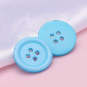 Ky respectueux de l'environnement strass bouton professionnel délicat collant perle boutons en plastique pour vêtements arc-en-ciel bouton en résine - Product Image 6