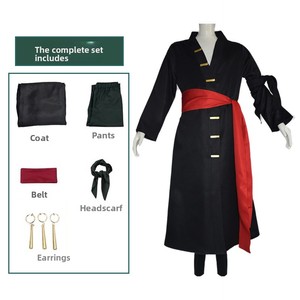 Disfraz de Cosplay de One Piece Echo, Top de Poliéster, Estilo Punk, Sombrero de Paja, Atuendo para Juego de Rol, <span class=keywords><strong>Dos</strong></span> Años Después - Product Image 2