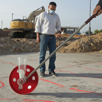 Herramienta de mano de dibujo de línea blanca de grado industrial para construcción de campo de fútbol de carretera para marcado de jardín municipal DIY