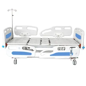 313PZ Muebles de hospital Cama de enfermería eléctrica Triple función ICU Cama médica de alta calidad