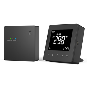 Récepteur sans fil RF 868 MHz, <span class=keywords><strong>thermostat</strong></span> de contrôle de température pour <span class=keywords><strong>chaudière</strong></span> à eau ou à <span class=keywords><strong>gaz</strong></span>, <span class=keywords><strong>thermostat</strong></span> ambiant Wifi Tuya pour <span class=keywords><strong>gaz</strong></span> - Product Image 1